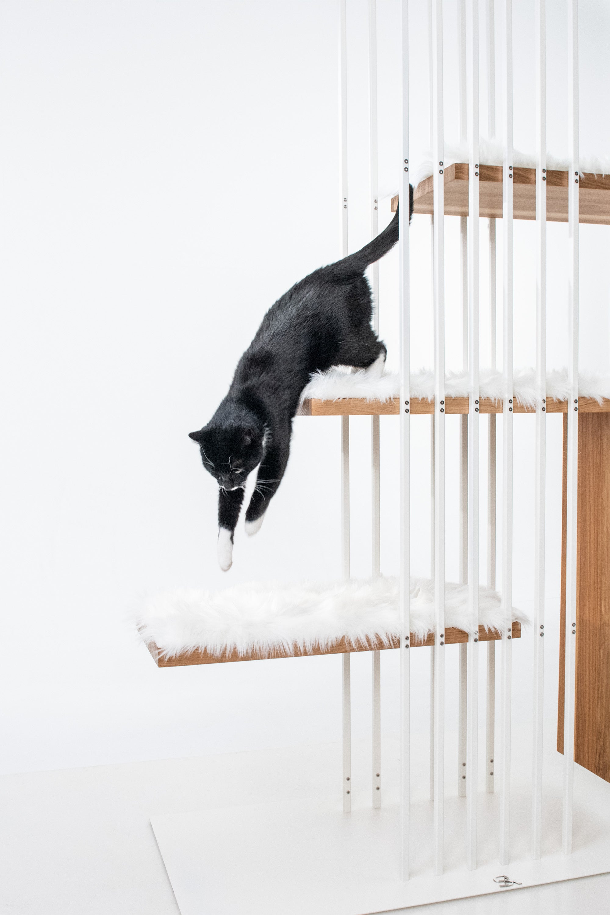 STYA Katzen Kratzbaum MS220 | Weiß