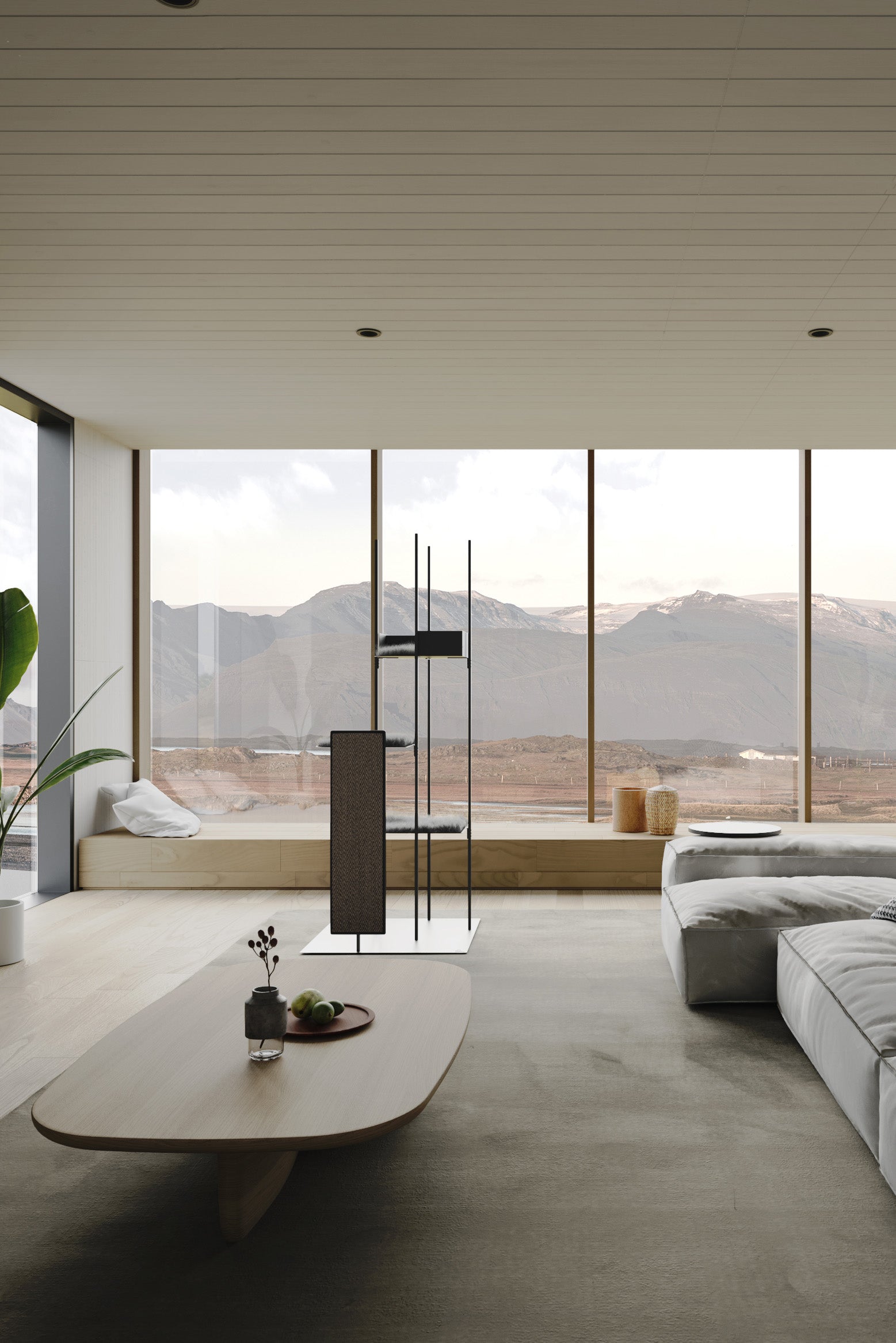 STYA Katzen Kratzbaum MS310 | Schwarz