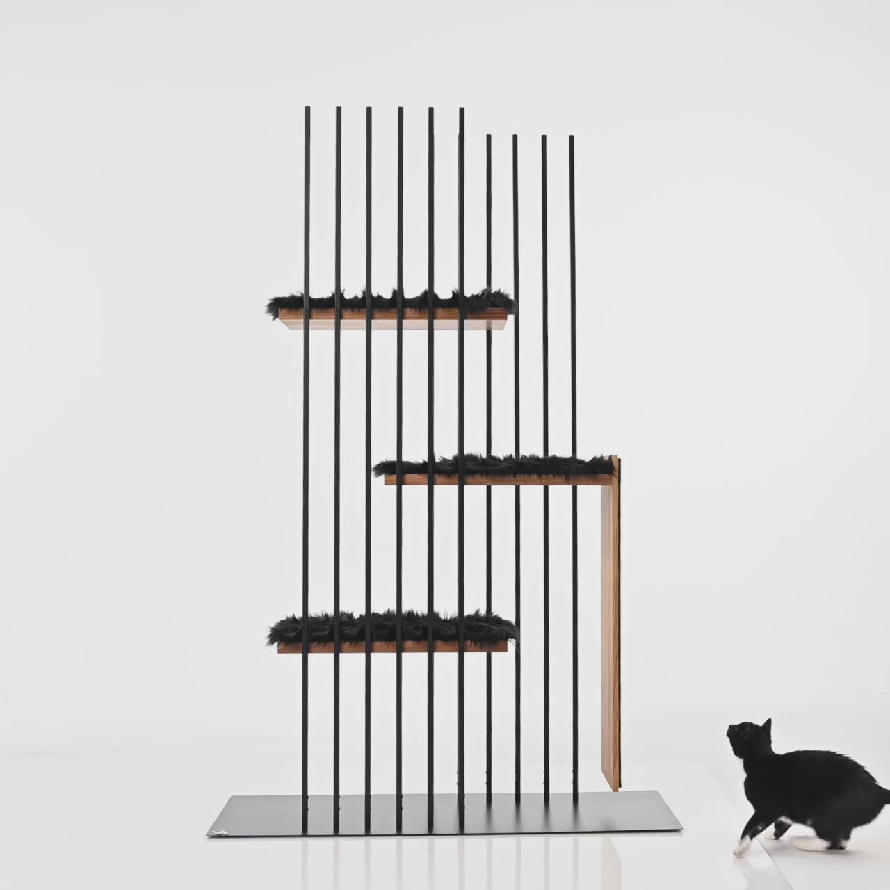 STYA Katzen Kratzbaum MS210 | Schwarz