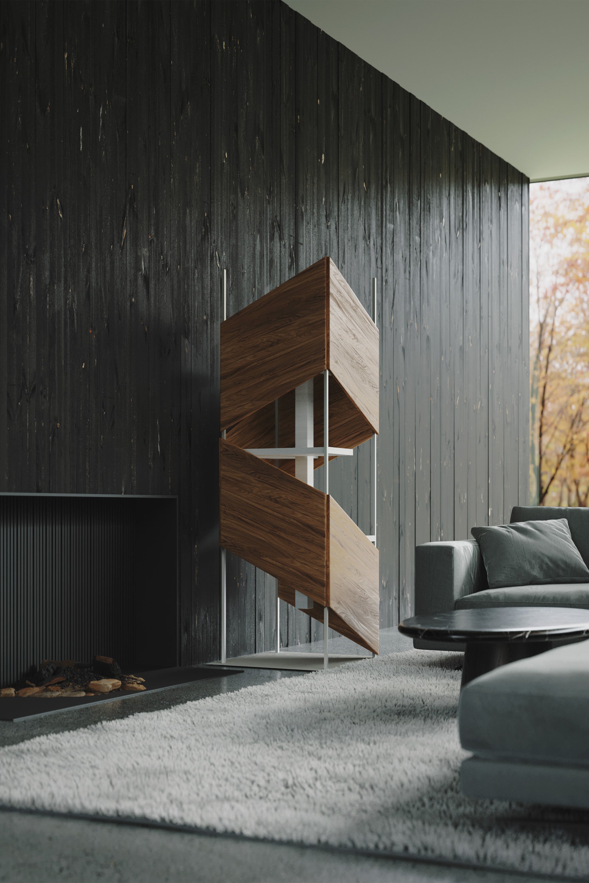 STYA Katzen Kratzbaum MS410 | Weiß