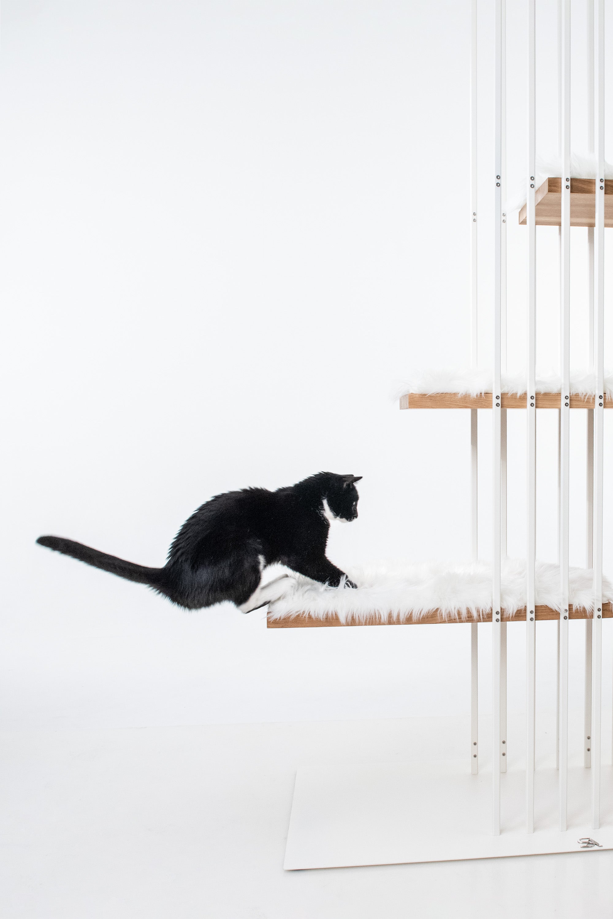STYA Katzen Kratzbaum MS220 | Weiß