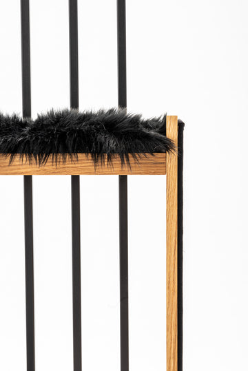 Design Kratzbaum MS 210, schwarz - XXL, Holz, stabil