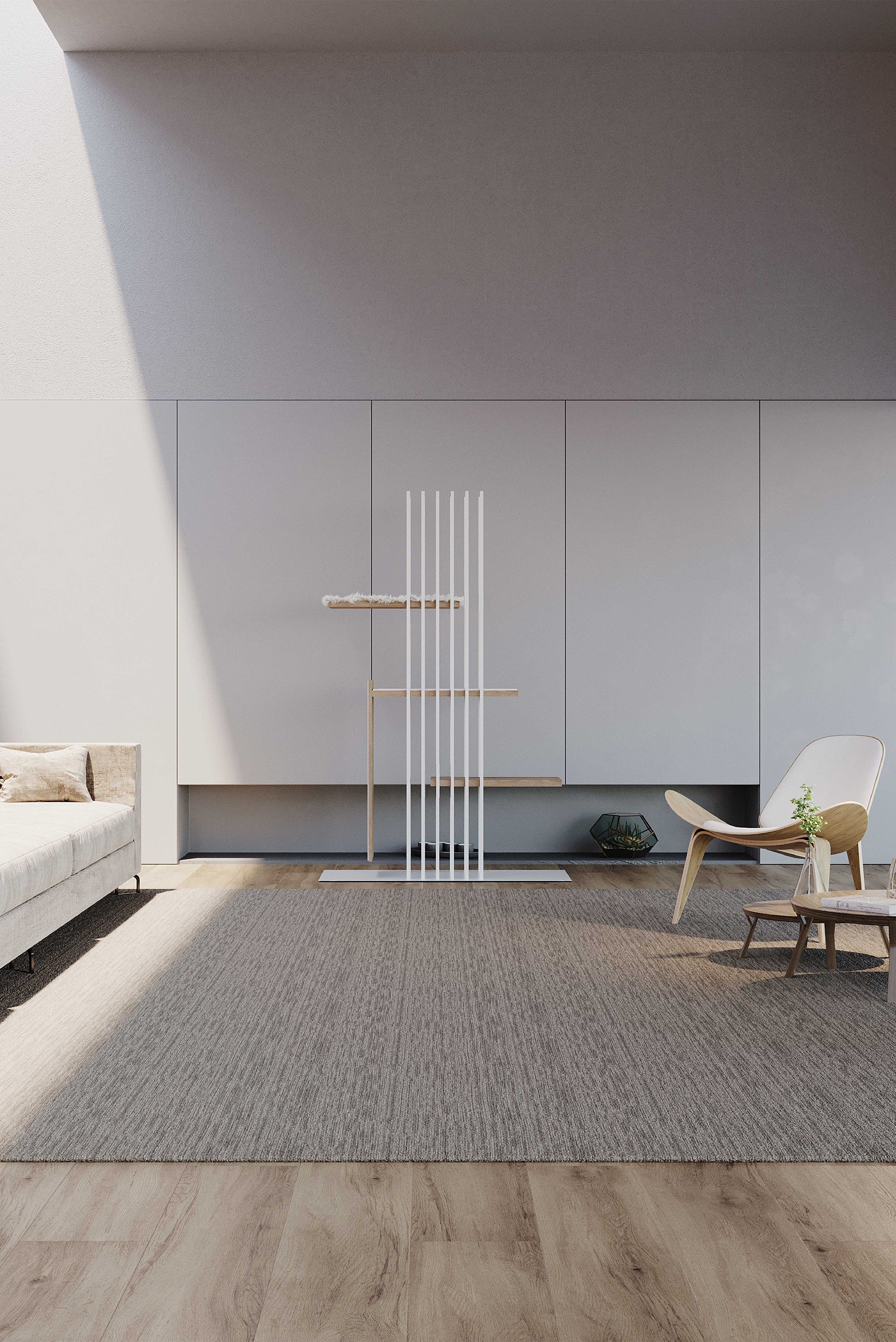 STYA Katzen Kratzbaum MS220 | Weiß