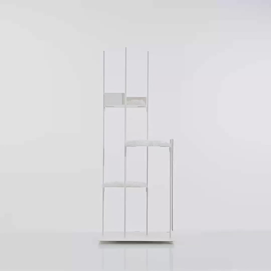 STYA Katzen Kratzbaum MS310 | Weiß