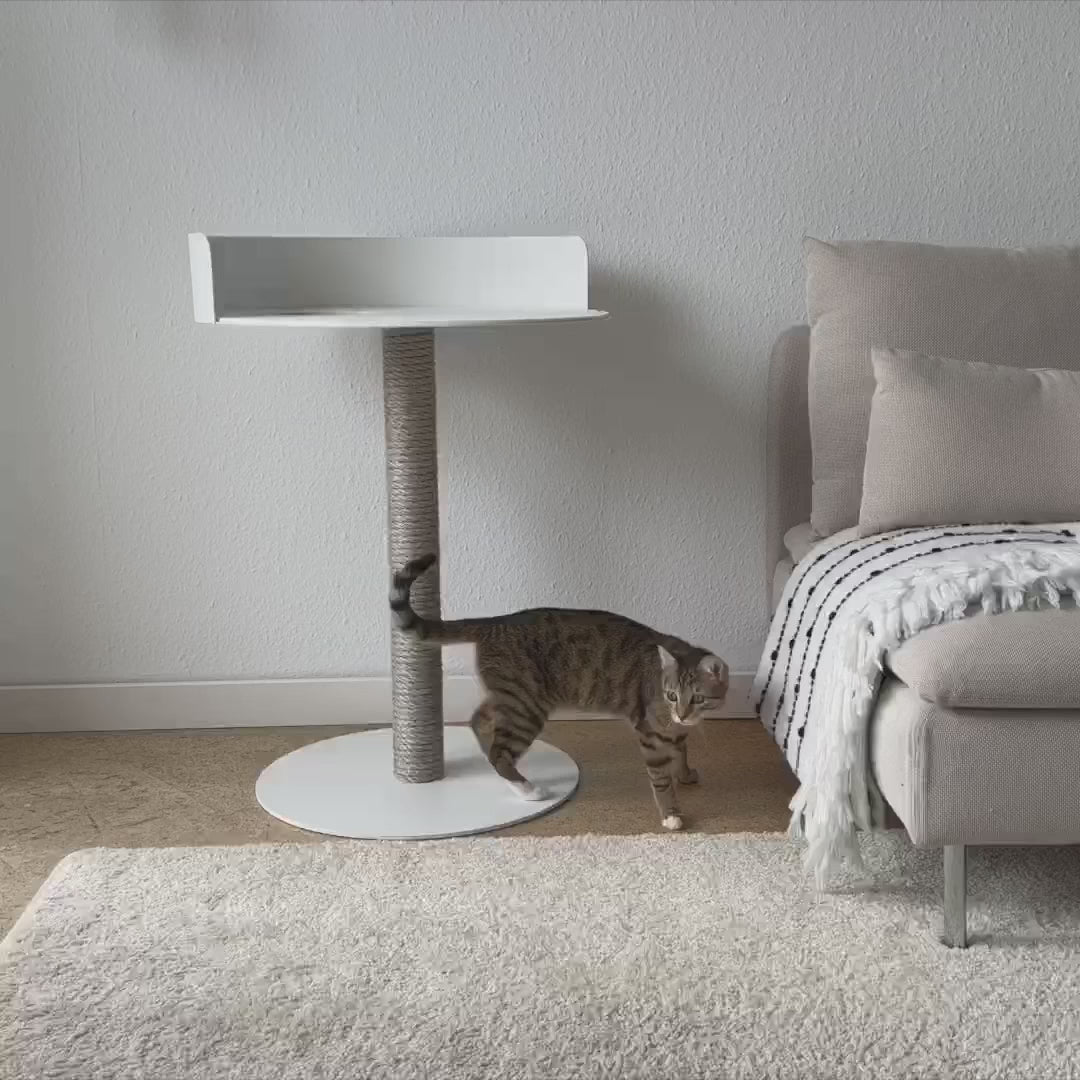 STYA Katzen Kratzbaum MS510 | Weiß