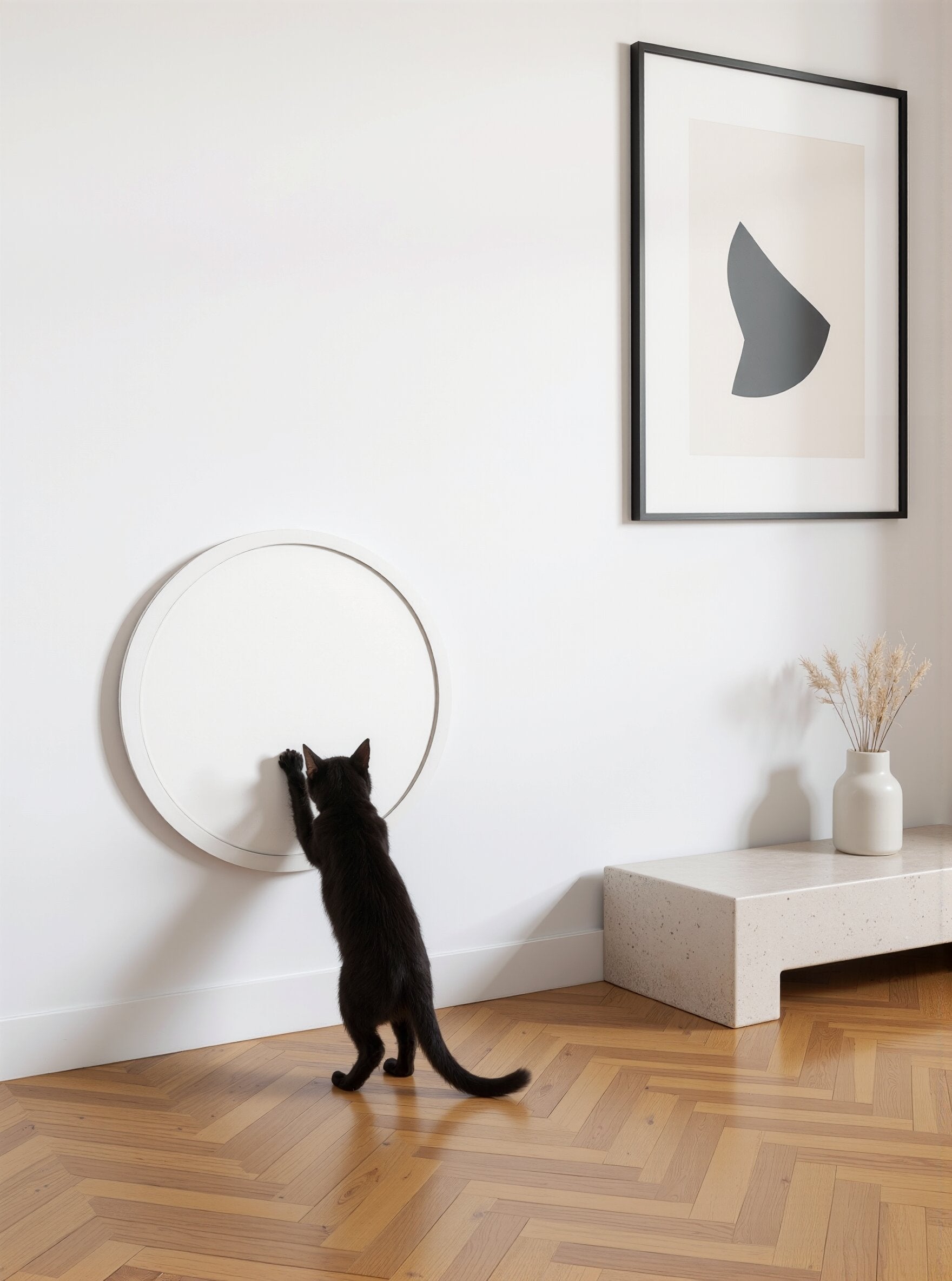 STYA Katzen Kletterwand | Kratzbrett KF130