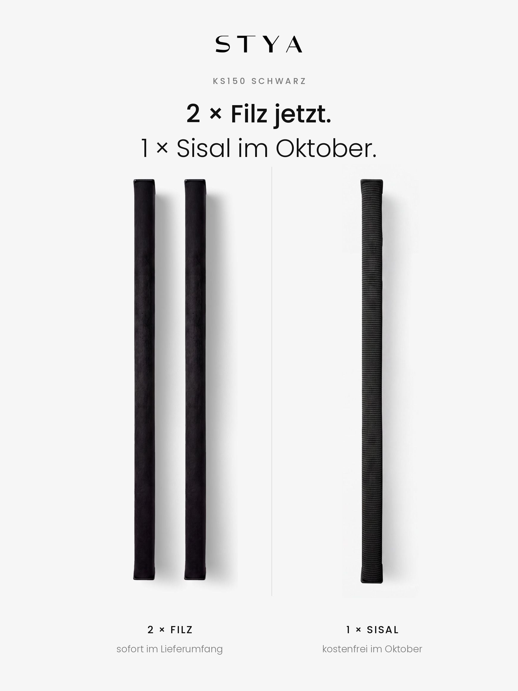 STYA Mur d'escalade pour chat | Set Essence | Poteau à griffer KS150 + Hamac XXL WL370