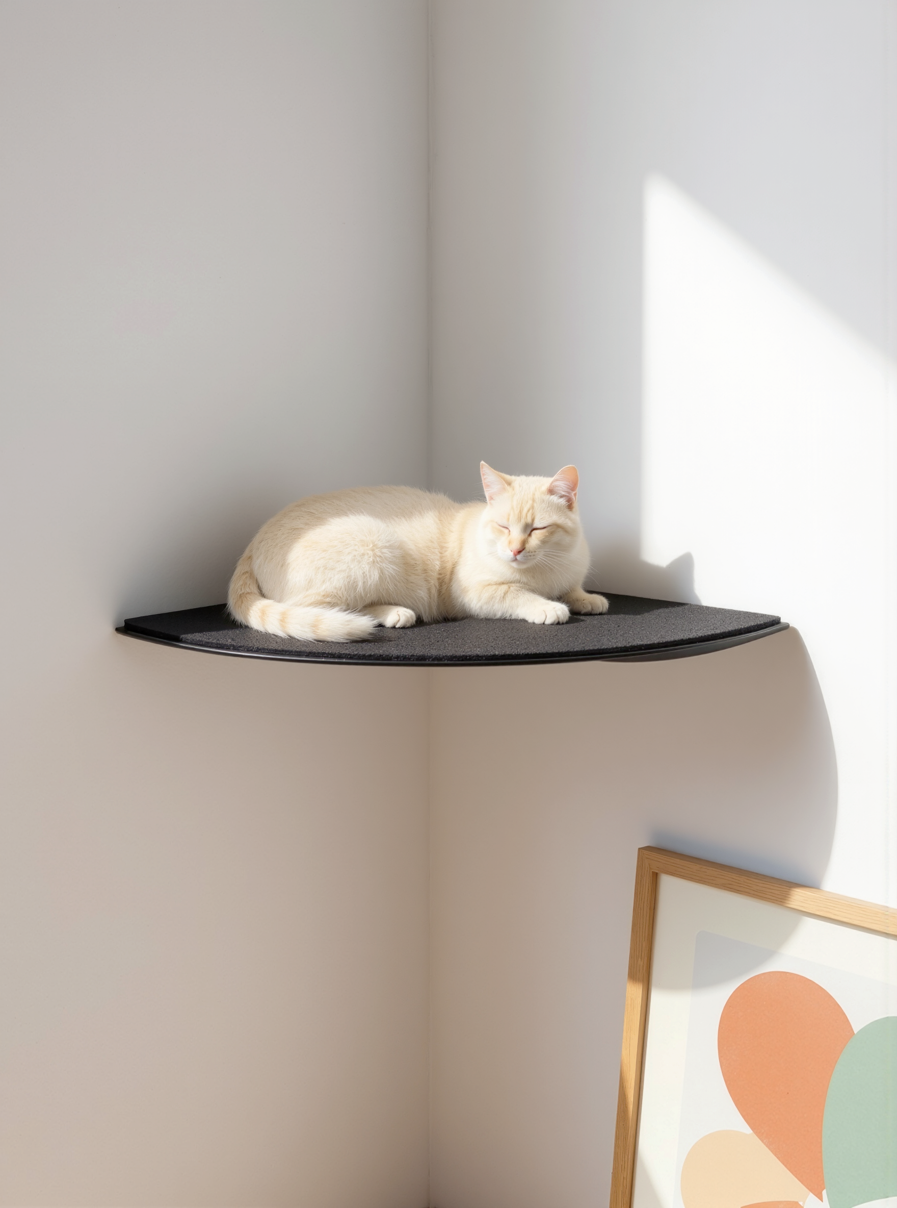 STYA Katzen Kletterwand | Eckstufe WL160