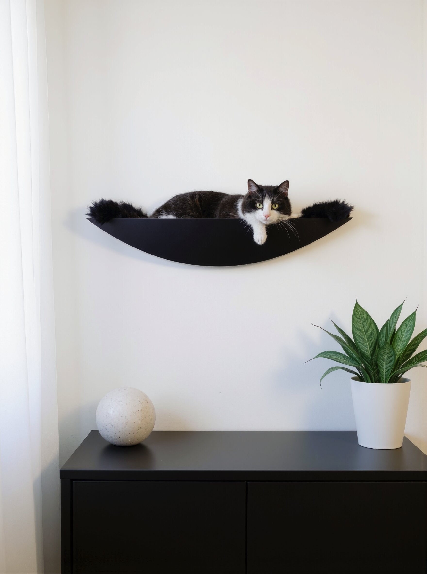 STYA Katzen Kletterwand | XXL Hängematte & Nest WL190