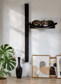 STYA Mur d'escalade pour chat | Set Essence | Poteau à griffer KS150 + Hamac XXL WL370