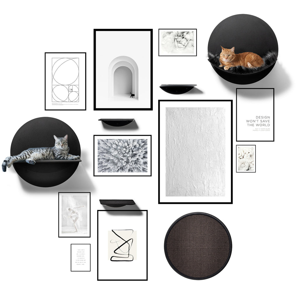 STYA Katzen Kletterwand | Wandliege WL120