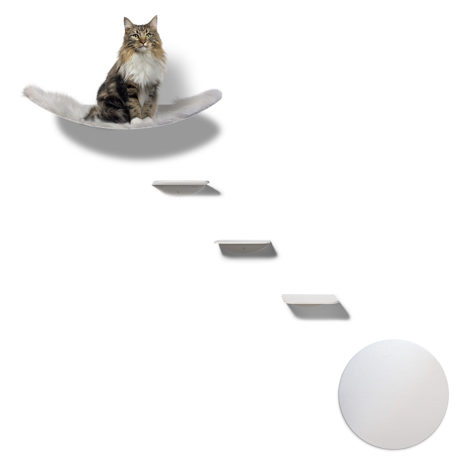 STYA Mur d'escalade pour chats | Ensemble élégance Hamac XXL | Ligne WL100