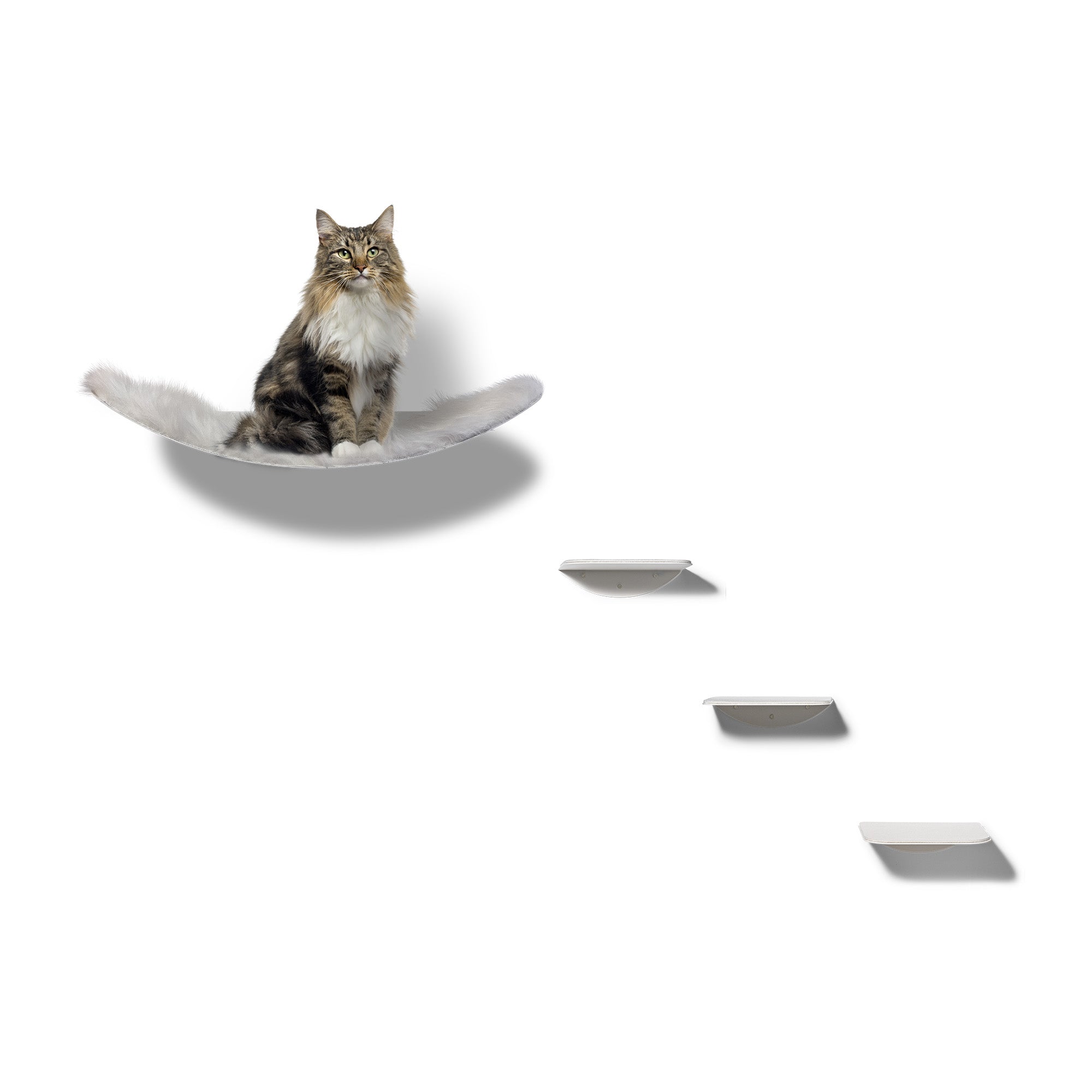STYA Mur d'escalade pour chat | Hamac mural XXL minimaliste | Ligne WL100