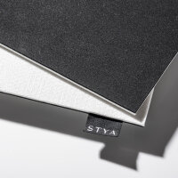 STYA Liegeauflage MS 140 für Kratzbäume Linie MS 100 | Weiß - Filz, Anti-Rutsch, wohlige Wärme, pflegeleicht, modernes Design, nachhaltig