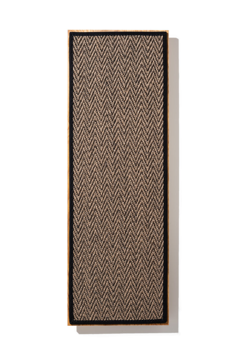 STYA Kratzfläche Sisal Muster für Kratzbäume Linie MS 200 | Schwarz - Ersatzteil aus Holz und Filz, modernes Design, hohe Stabilität, einfacher Austausch