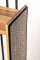 STYA Kratzfläche Sisal Muster für Kratzbäume Linie MS 200 | Schwarz - Ersatzteil aus Holz und Sisal, modernes Design, hohe Stabilität, einfacher Austausch