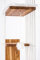 STYA Kratzbaum MS 210 - Weiß | Design Katzenbaum aus Holz und Metall - Katzengerecht, modern und minimalistisch, Premium Qualität, hohe Stabilität