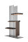 STYA Kratzbaum MS 220 - Schwarz | Design Katzenbaum aus Holz und Metall - Katzengerecht, modern und minimalistisch, Premium Qualität, hohe Stabilität