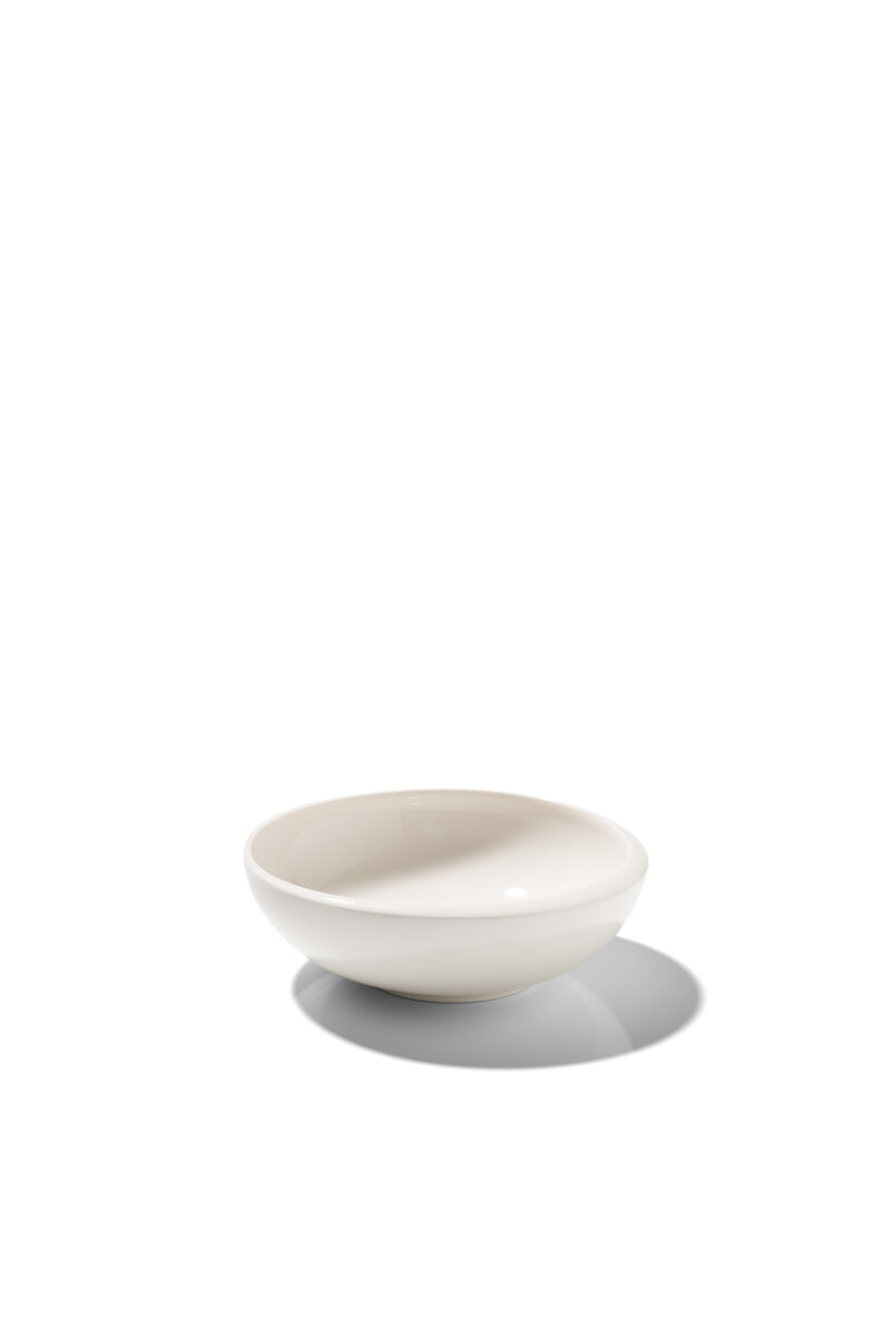 STYA Schale für Futternapf für Katzen FE 100 - Weiß | Design Futternapf Schale aus Porzellan - Katzengerecht, modern und minimalistisch, Premium Qualität, Pflegeleicht