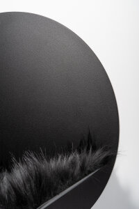 STYA Katzen Hängematte WL 110 | Design Wandmöbel Katzenkletterwand aus Metall - Katzengerecht, modern und minimalistisch, Premium Qualität